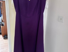 A line grape dress