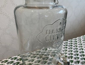 Glass drinks dispenser 1