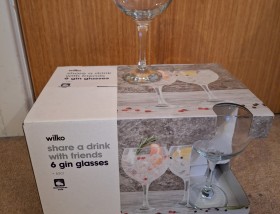 Gin glasses - 5 boxes of 6