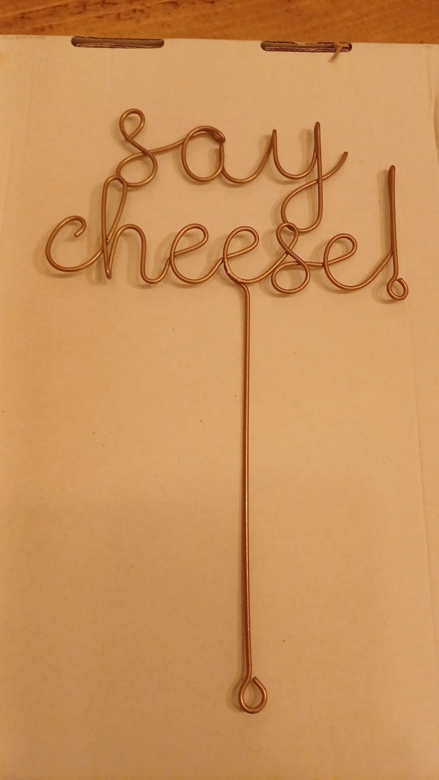 Cheese tower wedding cake topper (1)